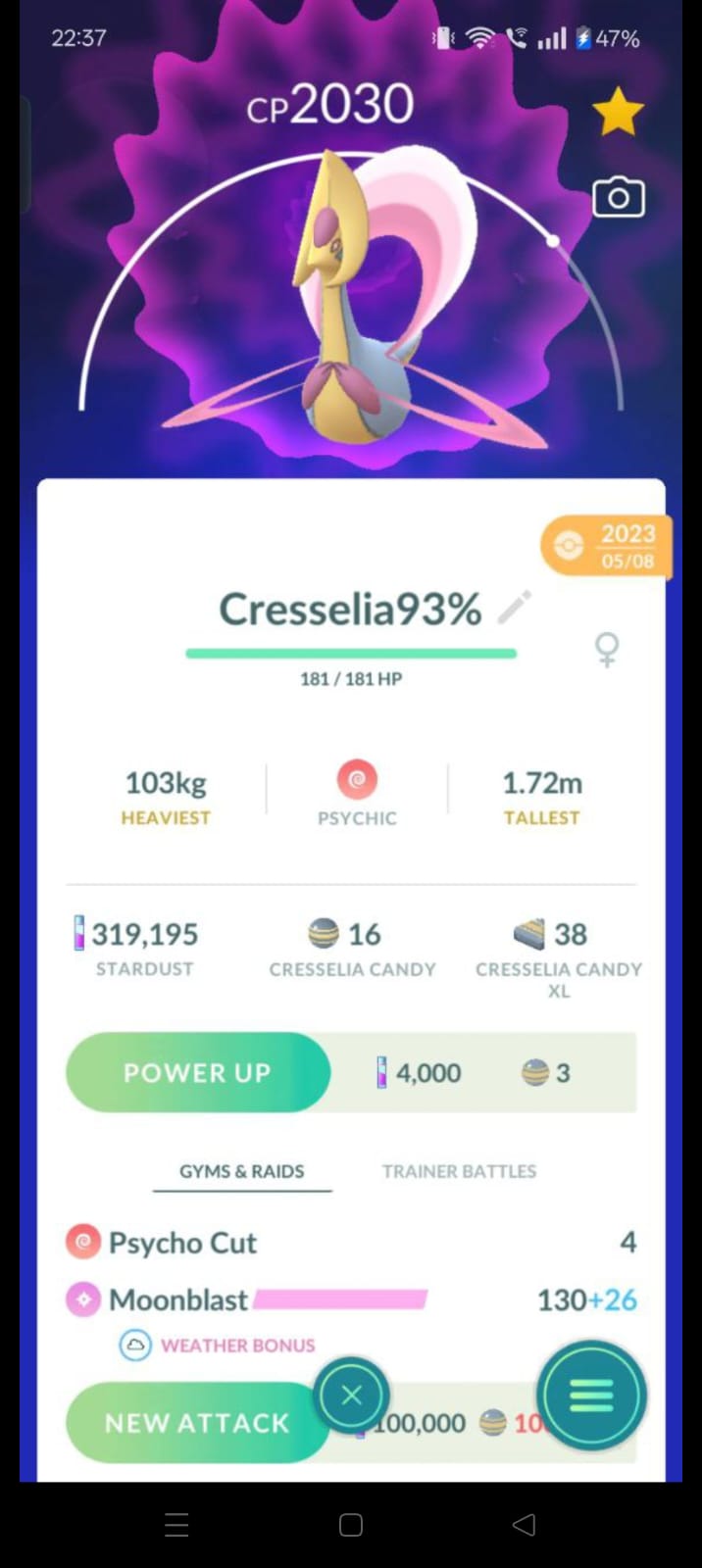 Pokémon GO Cresselia