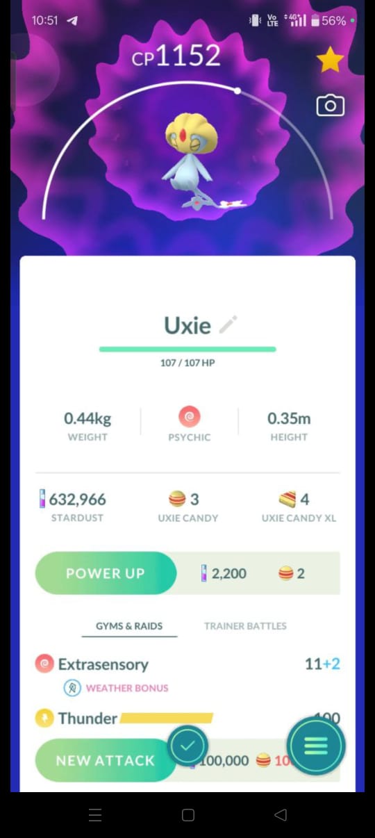 Pokémon GO Uxie