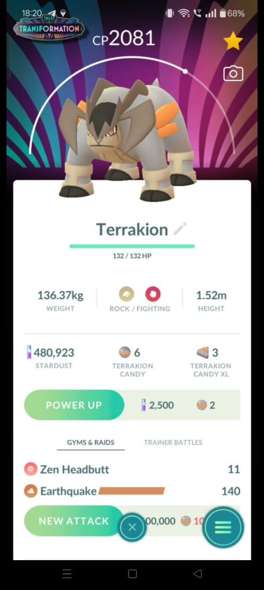 Pokémon GO Terrakion