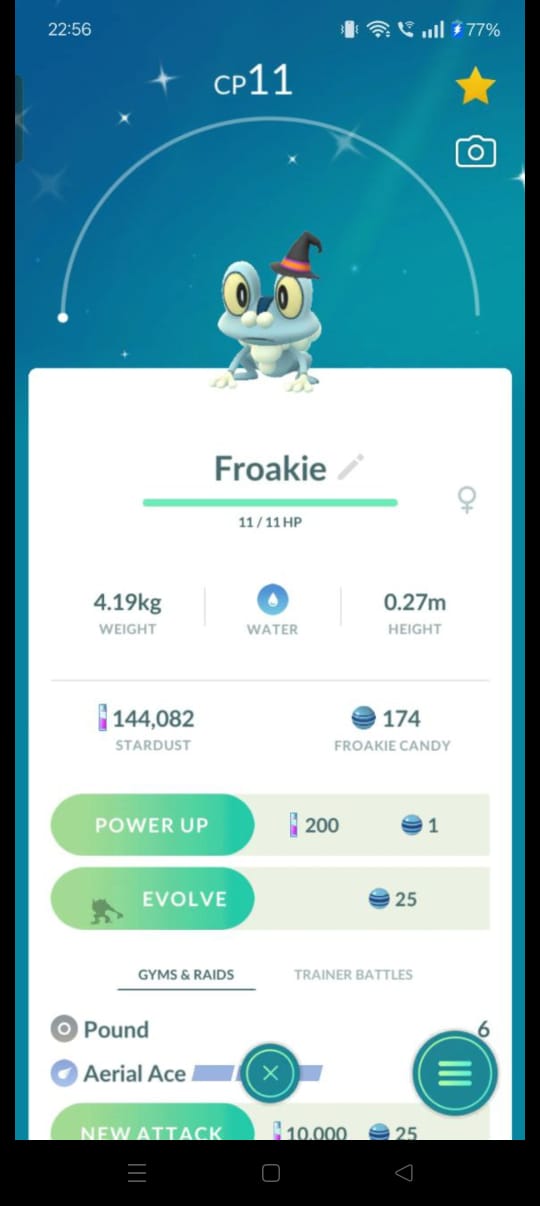 Pokémon GO Froakie