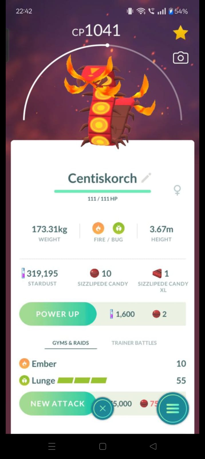 Pokémon GO Centiskorch