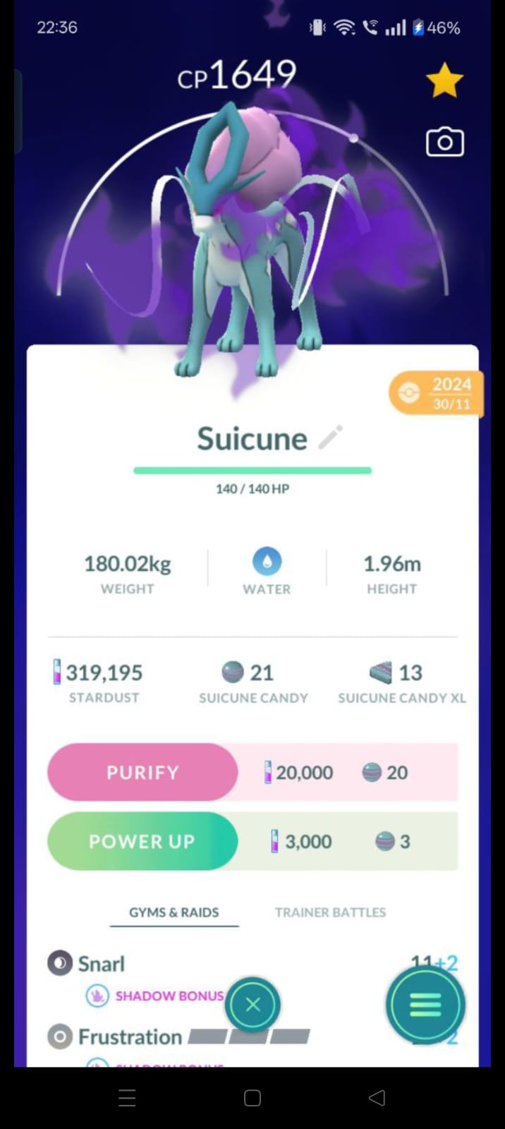 Pokémon GO Suicune