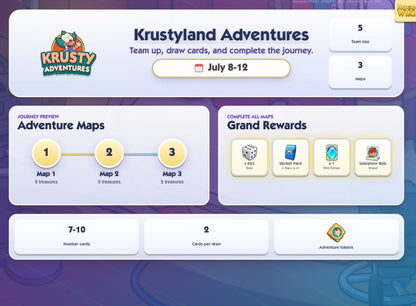 🎲 Monopoly GO Krustyland Adventures Club Event 🔥 4 Slots by Me | 1 Slot by You | Fast Completion