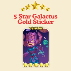 Golden Blitz 5 Star Gold Sticker image 2x