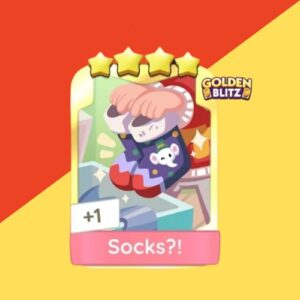 Golden Blitz Socks